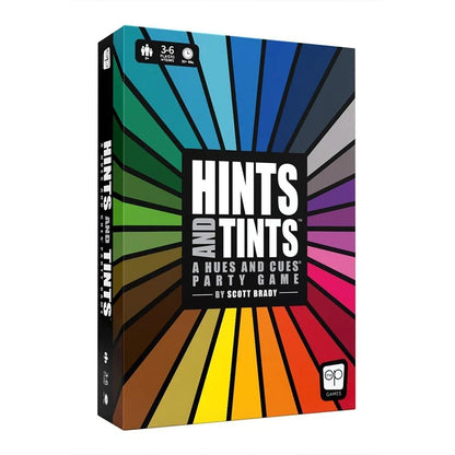 🎨Hints and Tints | Creative Color Clue Party Board Game, Fast-Paced Family & Group Game