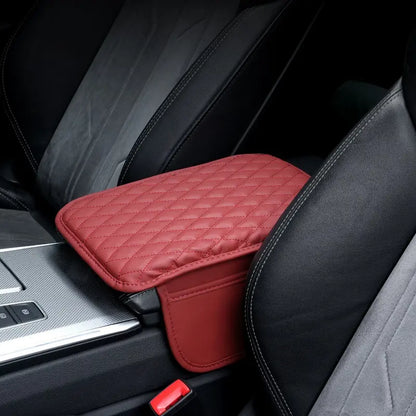 🔥Car Armrest Support Cushion – Center Console Riser with Side Pocket & Non-Slip Mat