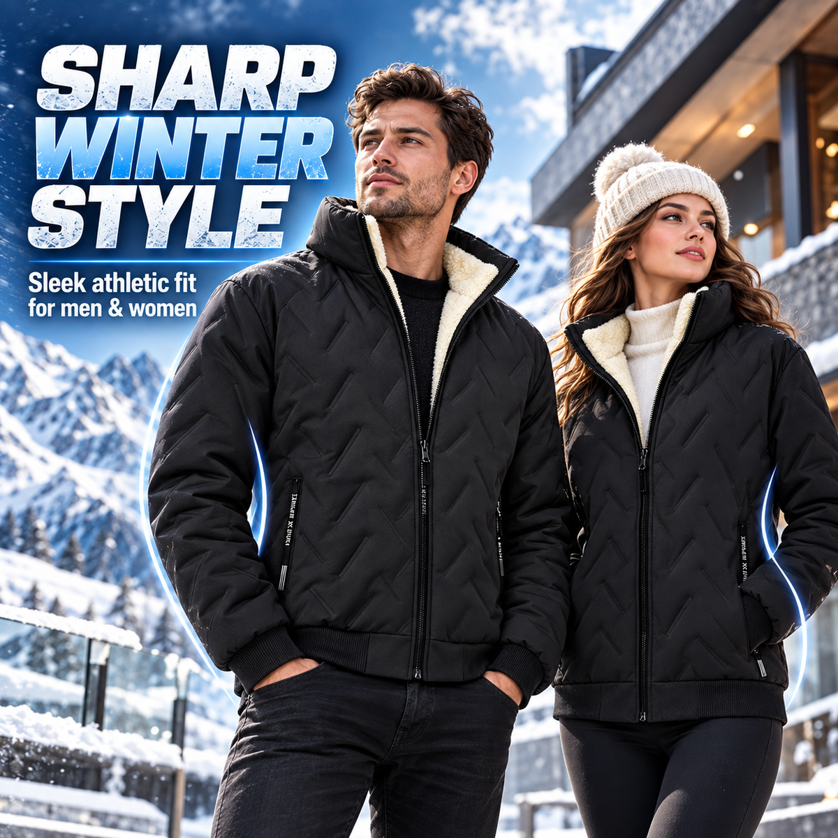 ✨✨Winter Warm Fleece-Lined Thickened Jacket - Unisex 🧥