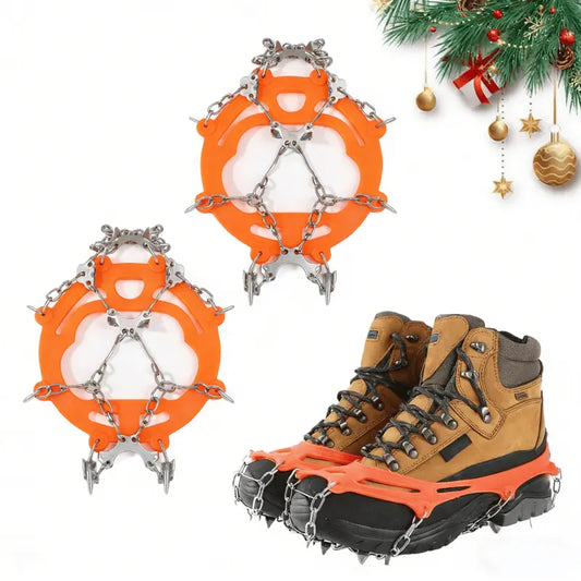 🧊Ice Cleats for Shoes – Anti-Slip Snow Grips for Winter Walking & Hiking