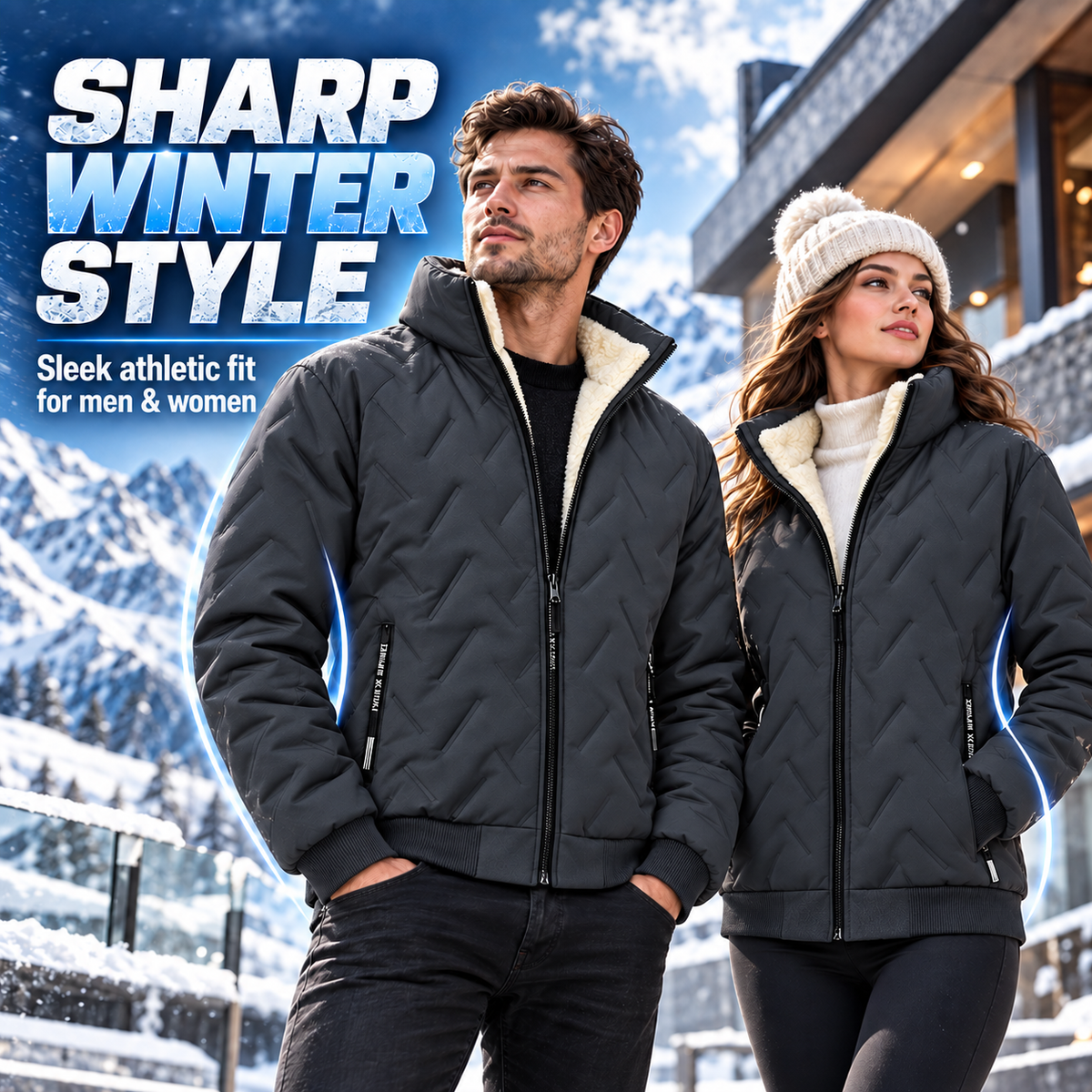 ✨✨Winter Warm Fleece-Lined Thickened Jacket - Unisex 🧥