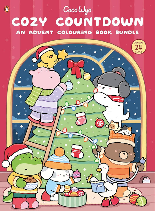 Christmas Coloring Book Advent Calendar