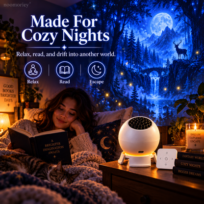 🐉 Dark Fantasy Dragon Room Projector – Immersive Castle, Forest & Frozen World Light ✨