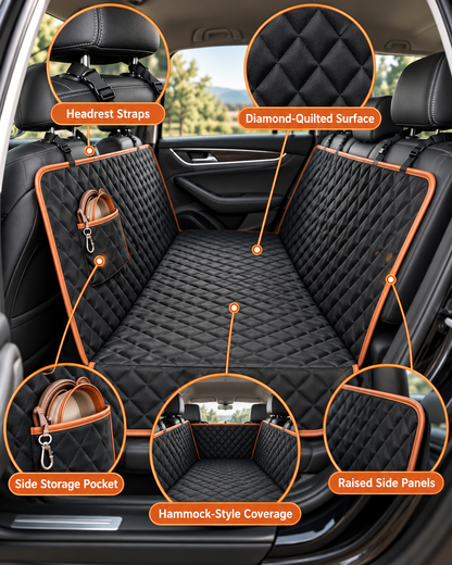 🐶Waterproof Dog Car Seat Cover – Anti-Scratch Pet Car Seat Protector