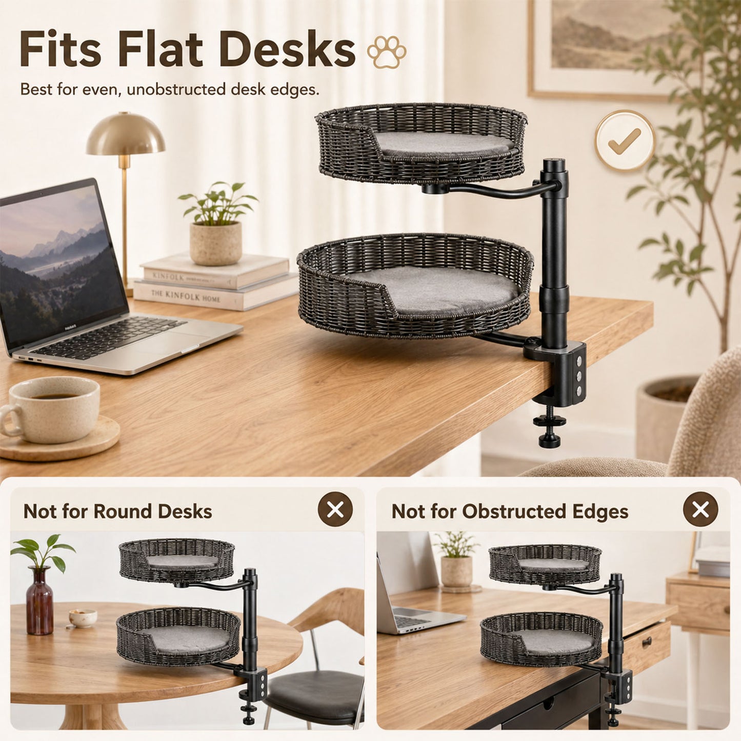 Deskside Perch Hammock Set