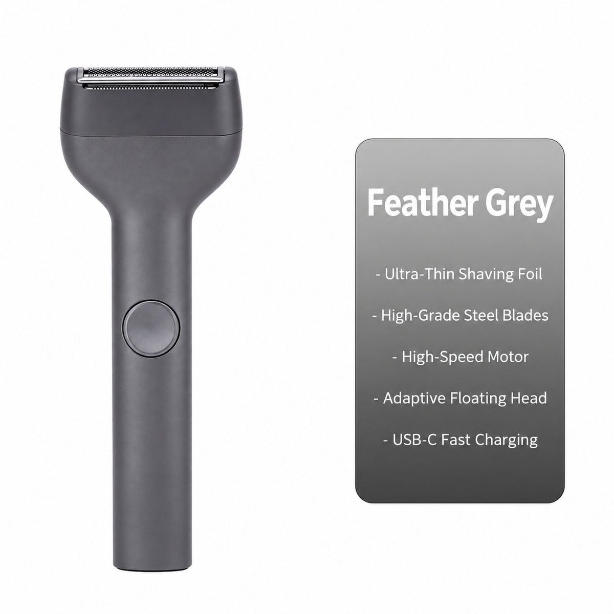 🔥🪒Men's Rechargeable Foil Electric Shaver – ✨Efficient Close Shaving, Cordless Portable Wet & Dry Beard Razor for Daily Grooming