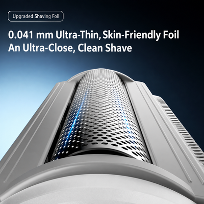 🔥🪒Men's Rechargeable Foil Electric Shaver – ✨Efficient Close Shaving, Cordless Portable Wet & Dry Beard Razor for Daily Grooming